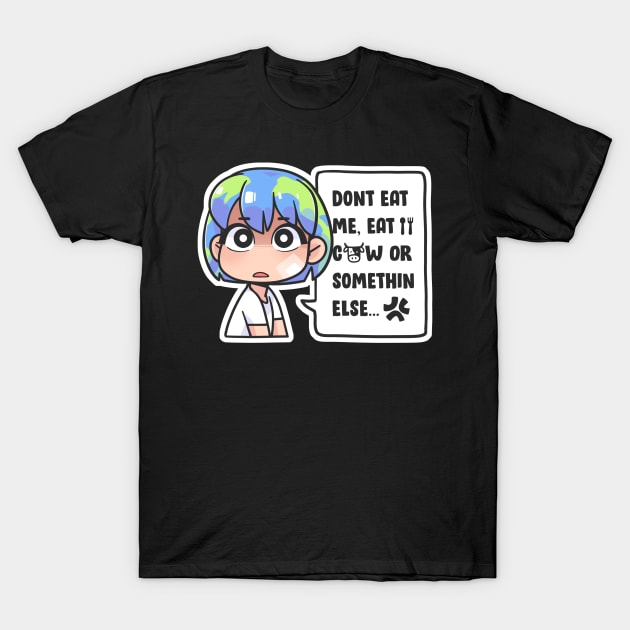 Earth Chan: Mad T-Shirt by badruzart